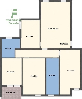 zoom immagine (Appartamento 120 mq, soggiorno, 3 camere, zona Mejaniga)